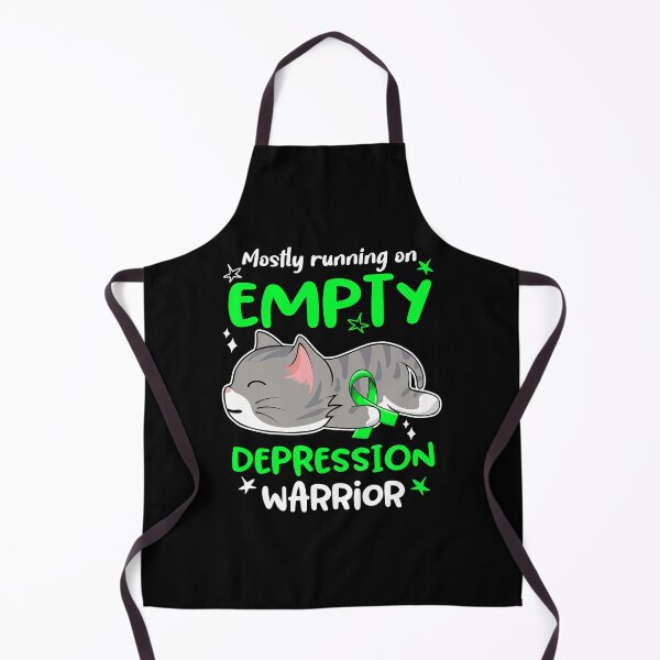 Item preview, Depression Awareness, Mostly Running on Depression Warrior designed and sold by Tammyilaria.