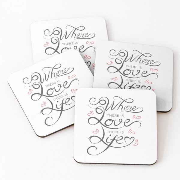 Item preview, Where there is Love there is Life   designed and sold by Touch of FEZ.