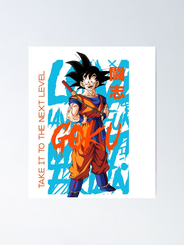 Goku Drip Get Rich | Poster