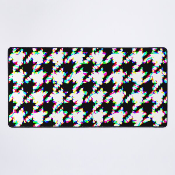 Item preview, hounds tooth jagged colour glitch designed and sold by frauenbrauen.