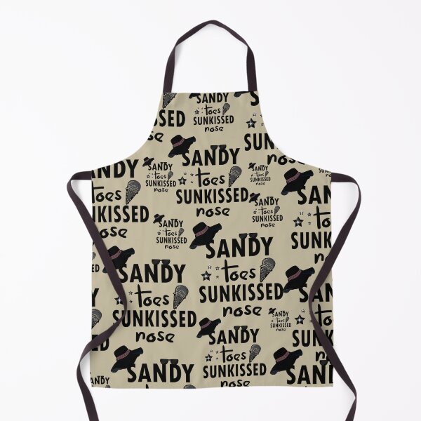 Item preview, Sandy Toes Sunkissed Nose Beach Quote designed and sold by SidhuKeet1.