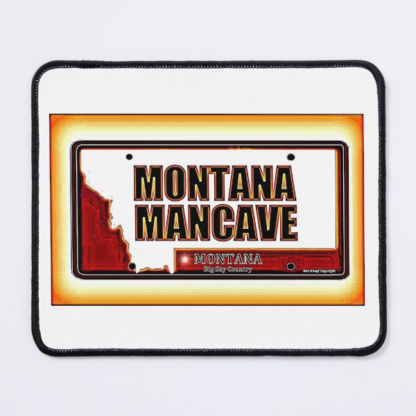 Item preview, Wall Art / MONTANA MANCAVE Big Sky Country designed and sold by Imagin8er.