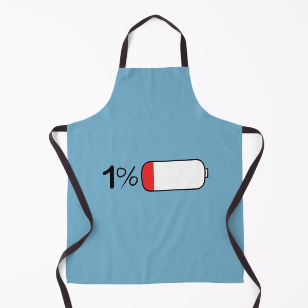 Item preview, 1 percent battery about to die designed and sold by Starstacks.