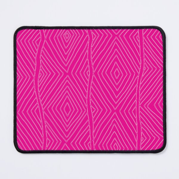 Item preview, Aboriginal art - Diamond pattern (Neon Pink and White) designed and sold by Black-Arts.