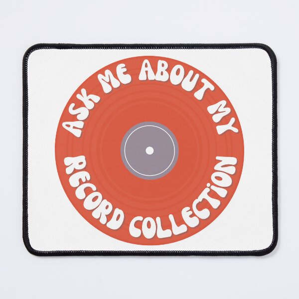 Item preview, Ask Me About My Record Collection | Red Colored Vinyl designed and sold by bloody-L.