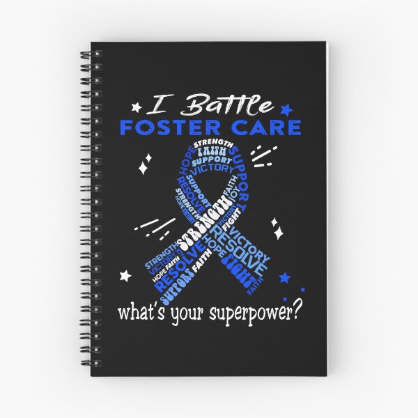 Item preview, Foster Care Warrior, I Battle Foster Care What's Your Superpower? designed and sold by Greggwillard.