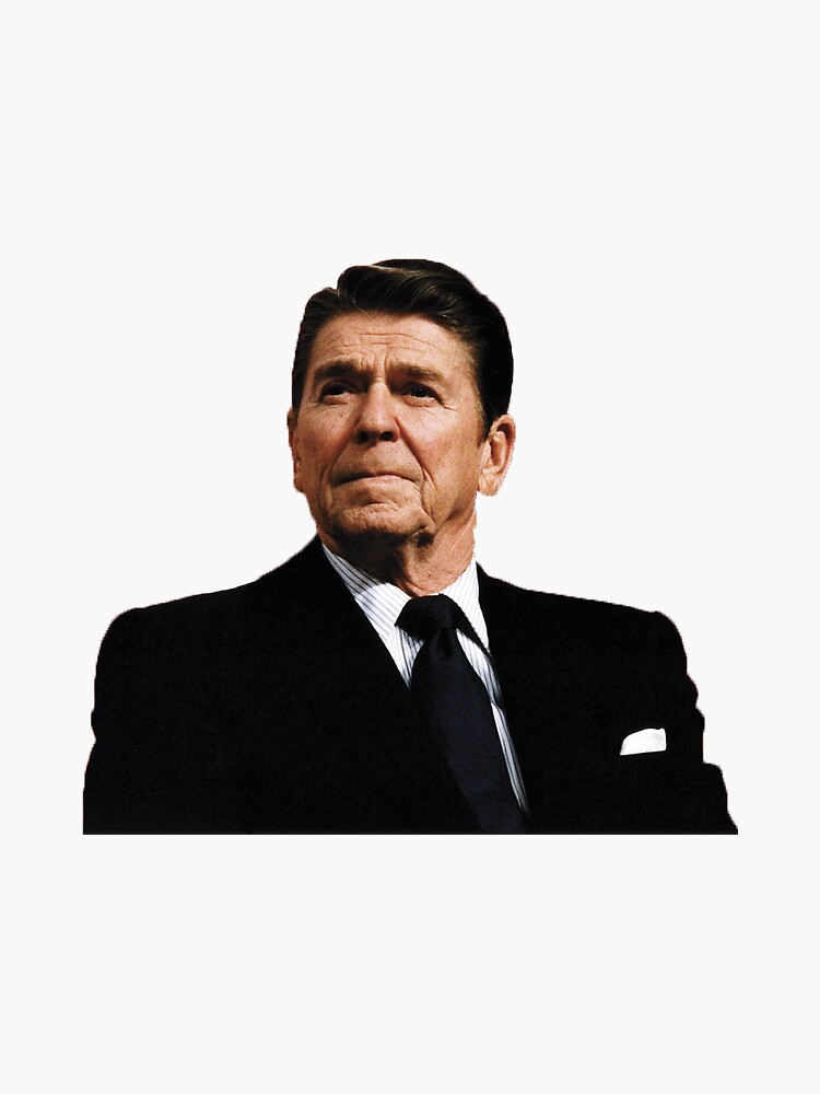 Ronald Reagan Sticker by reaganmck4