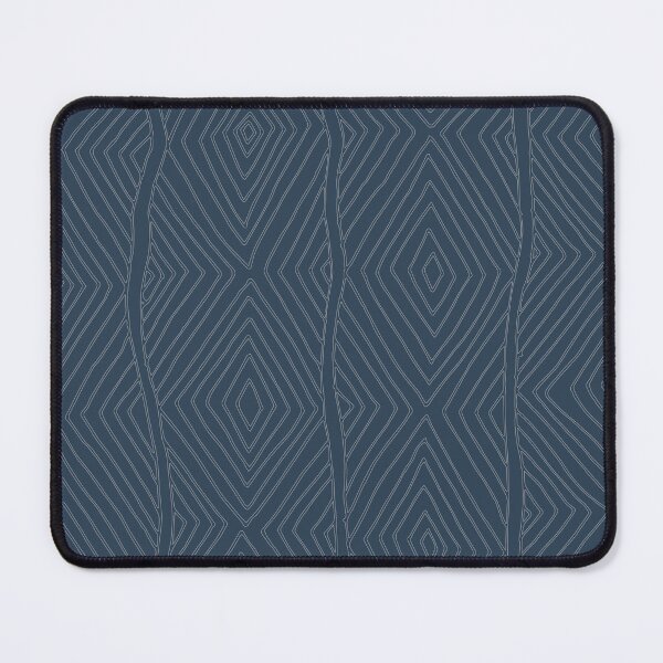 Item preview, Aboriginal art - Diamond pattern (Storm Blue and Grey) designed and sold by Black-Arts.