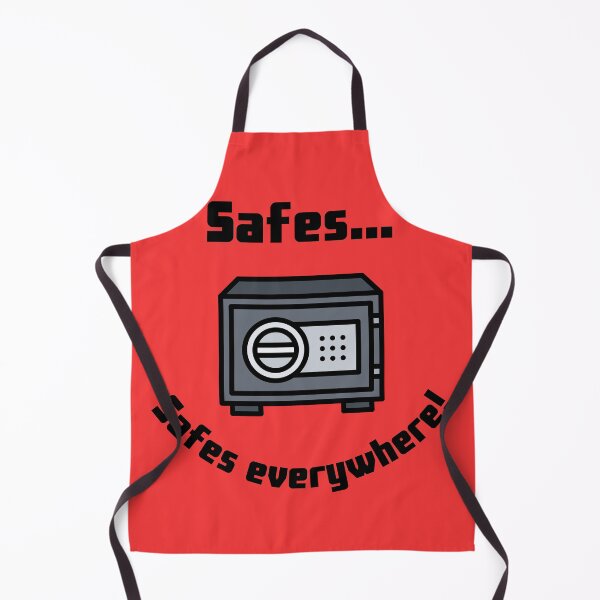Item preview, Safes...Safes everywhere! Retro Design red version designed and sold by Cora Gregory.