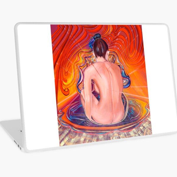 Acupuncture Energy Laptop Skin