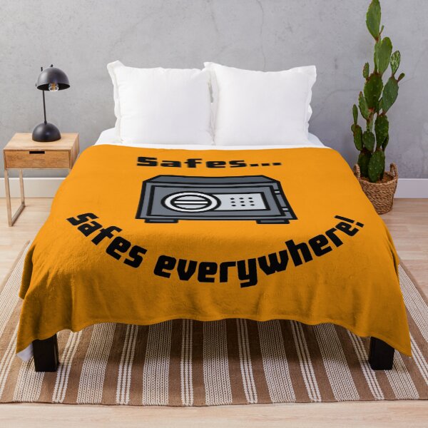 Item preview, Safes...Safes everywhere! Retro Design Orange Version designed and sold by Cora Gregory.