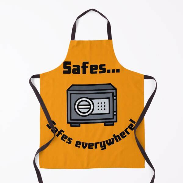 Item preview, Safes...Safes everywhere! Retro Design Orange Version designed and sold by Cora Gregory.