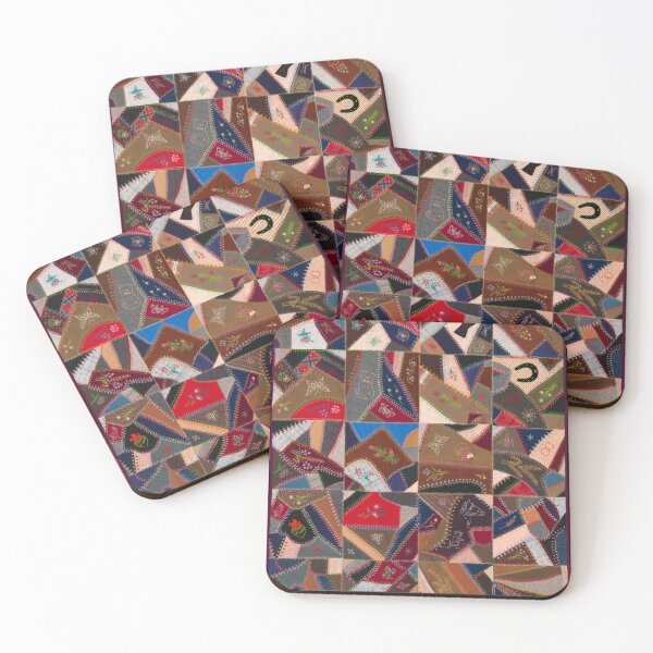 Item preview, Patchwork Quilt Pattern designed and sold by CatbellyDesigns.