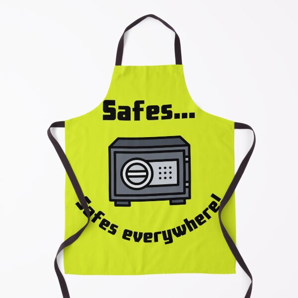 Item preview, Safes...Safes everywhere! Retro Design yellow version designed and sold by Cora Gregory.