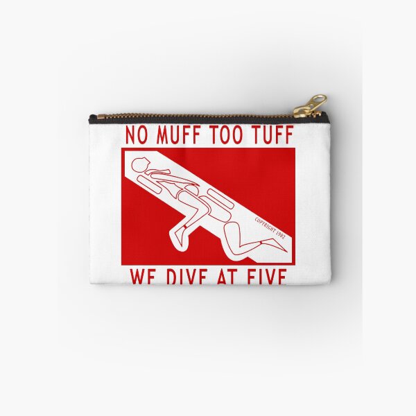 Item preview, No Muff Too Tuff we Dive at Five funny scuba diving gift idea  designed and sold by Live  Today.
