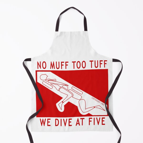 Item preview, No Muff Too Tuff we Dive at Five funny scuba diving gift idea  designed and sold by Live  Today.