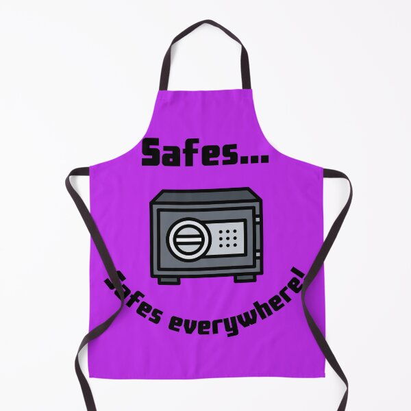 Item preview, Safes...Safes everywhere! Retro Design purple  version designed and sold by Cora Gregory.
