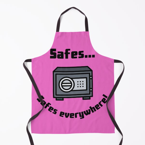 Item preview, Safes...Safes everywhere! Retro Design pink version designed and sold by Cora Gregory.