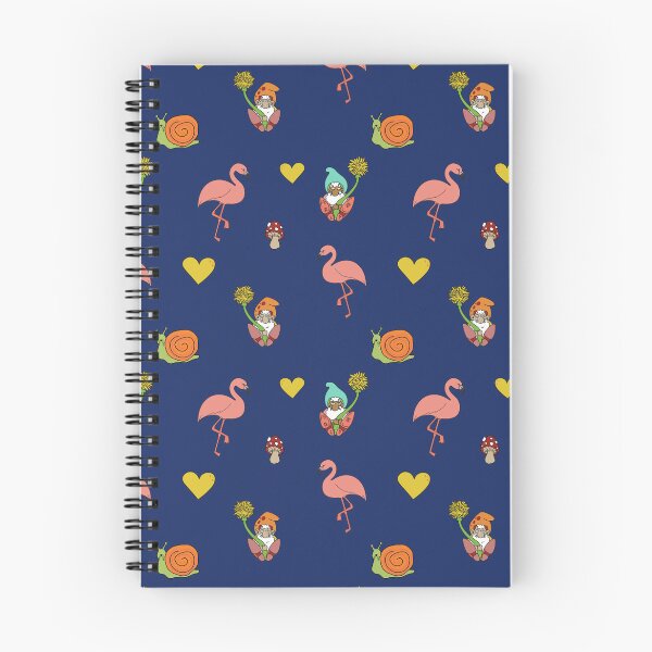 Artikelvorschau, Willkommen im Gnome Park - Pilz Flamingos Herzen Löwenzahnschnecke entworfen und verkauft von MushroomCore.