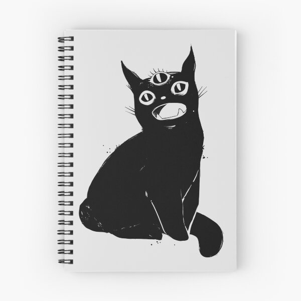 Item preview, Black Cat With Third Eye designed and sold by cellsdividing.