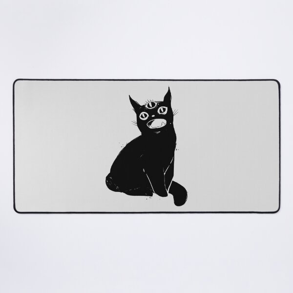 Item preview, Black Cat With Third Eye designed and sold by cellsdividing.