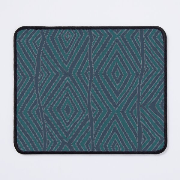Item preview, Aboriginal art - Diamond pattern (Storm Blue and Teal) designed and sold by Black-Arts.