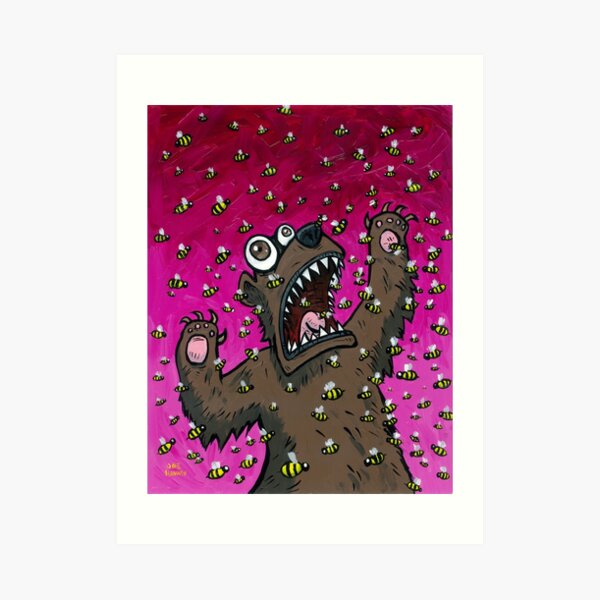 BEES! Art Print