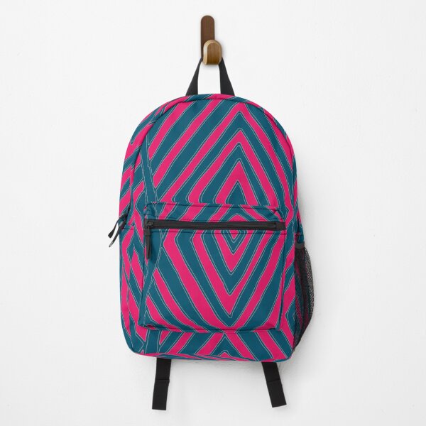 Item preview, Aboriginal art - Diamond pattern (Pink and Storm Blue) designed and sold by Black-Arts.