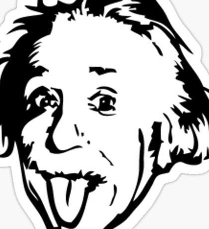 Clip Art Albert Einstein Clipart albert einstein stickers redbubble sticker