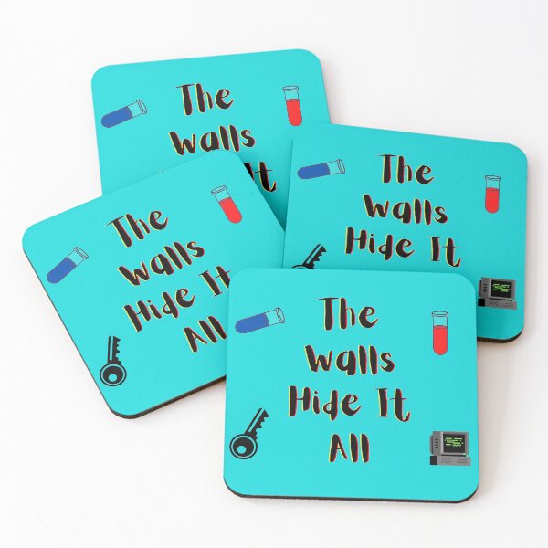 Item preview, Walls Hide It All yellow and red (blue Version) designed and sold by Cora Gregory.
