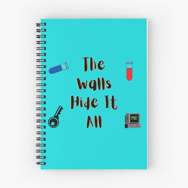 Item preview, Walls Hide It All yellow and red (blue Version) designed and sold by Cora Gregory.