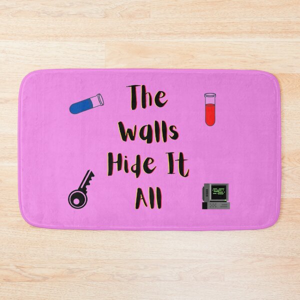 Item preview, Walls Hide It All yellow and red (pink Version) designed and sold by Cora Gregory.