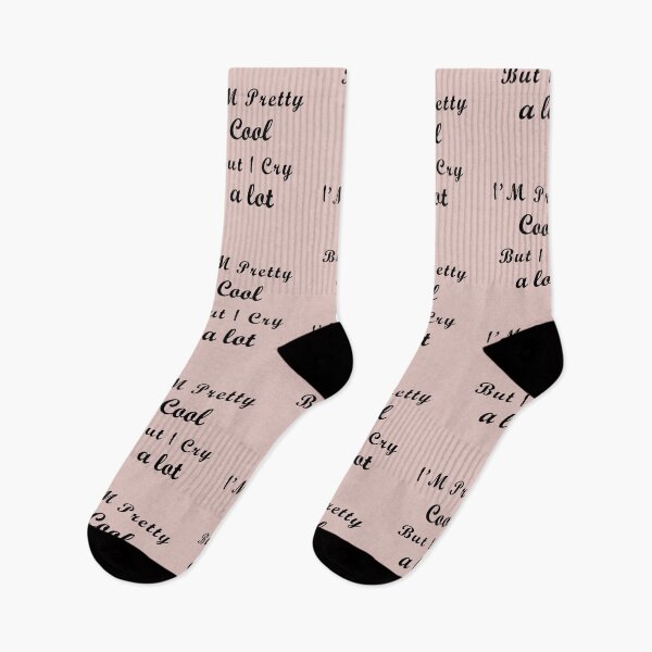 Item preview, i'm pretty cool but i cry a lot designed and sold by EasilyShop.