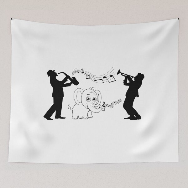 Item preview, ELEPHANT HORN MUSIC designed and sold by DomGDesign.