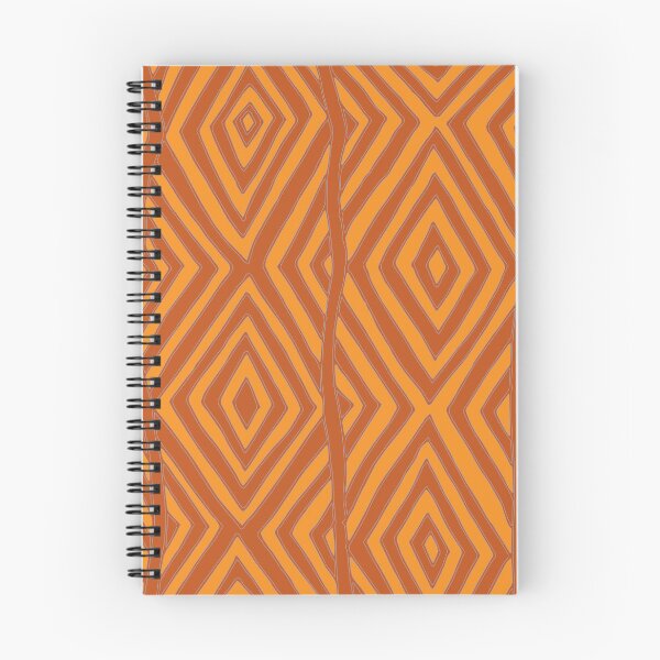Item preview, Aboriginal art - Diamond pattern (Ochre Yellow and Light Brown) designed and sold by Black-Arts.