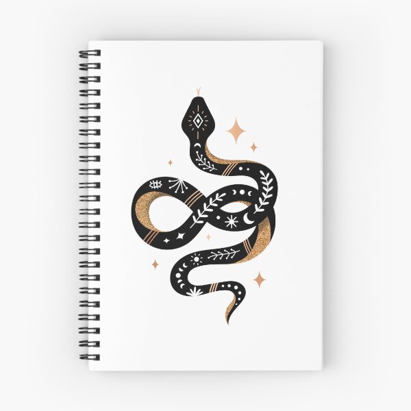 Item preview, Snake - Black and Gold designed and sold by Pauline Berger.