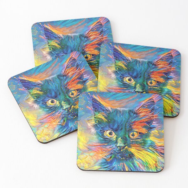 Item preview, DeepStyle abstraction cat designed and sold by blackhalt.