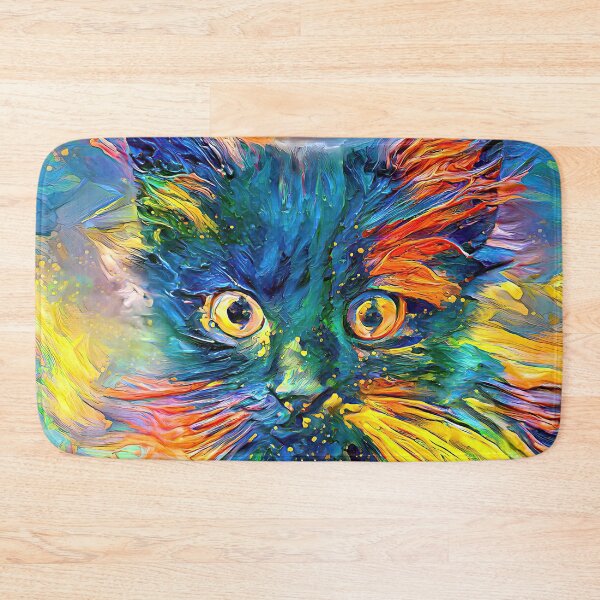 Item preview, DeepStyle abstraction cat designed and sold by blackhalt.