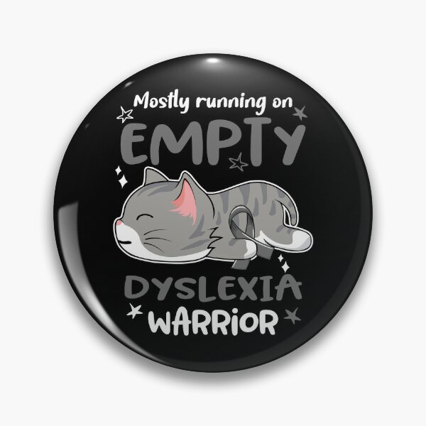 Dyslexia Ribbon Pin