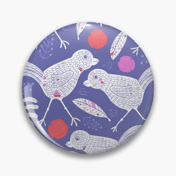 Item preview, Active Birds with Very Peri designed and sold by Colour Angel by KV.