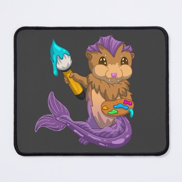 Item preview, Dobhar Chu Painter - Cryptid Buddies #08 designed and sold by thecryptidcafe.