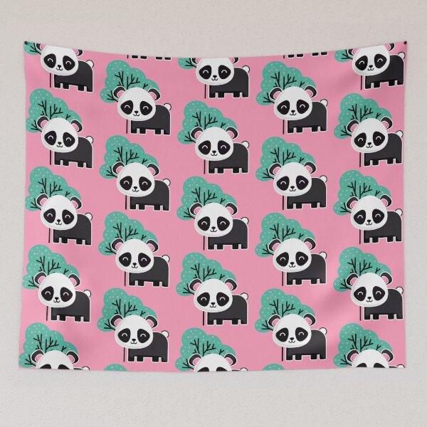 Item preview, Cute Panda and Tree designed and sold by ChelleCreate.