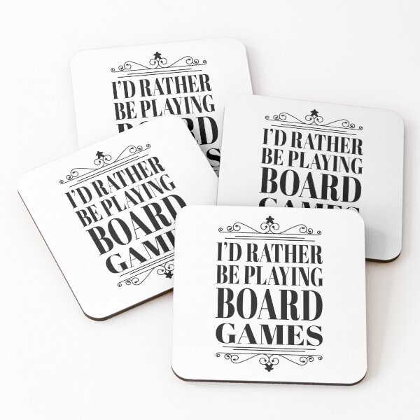 Item preview, I'd rather be playing board games (on light) designed and sold by geekyT.