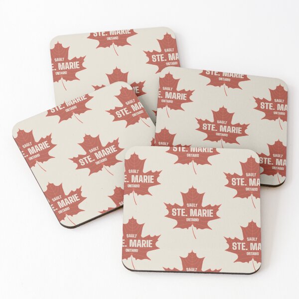 Item preview, Sault Ste. Marie Ontario Canada - Retro Rustic ON Canadian Outdoors Leaf  designed and sold by palmettodigital.