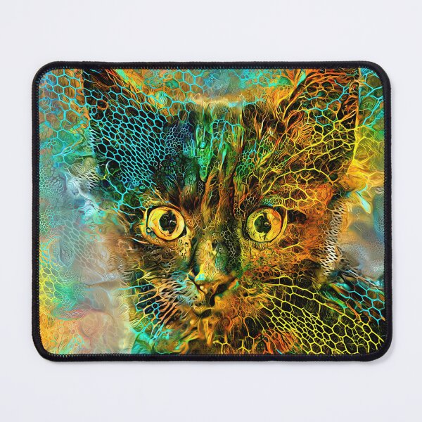 Item preview, DeepStyle abstraction cat designed and sold by blackhalt.