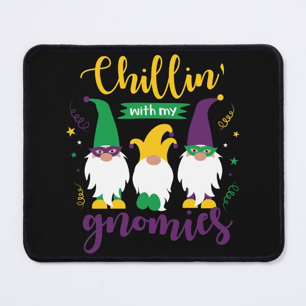 Item preview, Chilin with My Gnomes | Mardi Gras Party Gnomes designed and sold by CrazyBlond918.