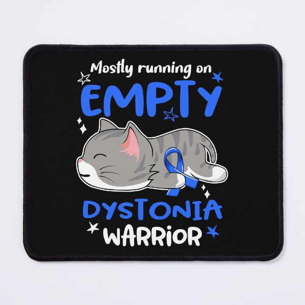 Item preview, Dystonia Awareness, Mostly Running on Dystonia Warrior designed and sold by Tammyilaria.