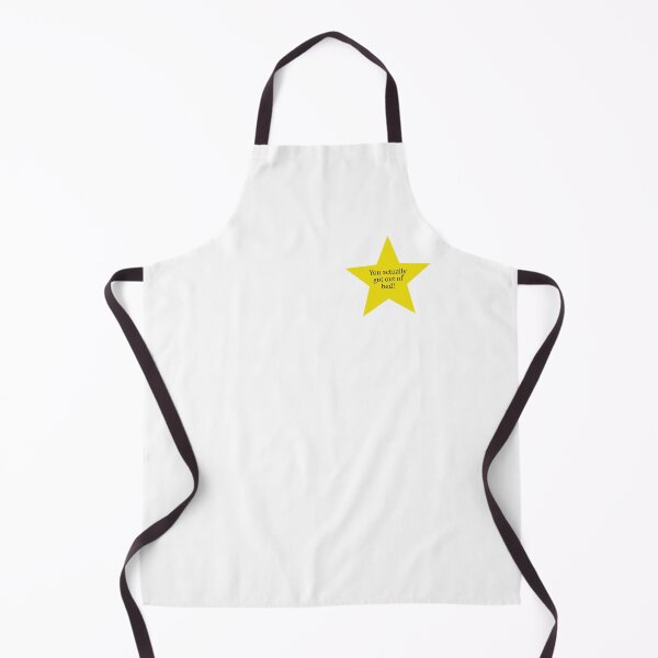 Item preview, "You actually got out of bed!" golden star designed and sold by Fangirlsleep.