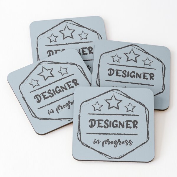 Item preview, designer In Progress - Funny designer quote gift idea For Men and Women designed and sold by Mmmm3344.