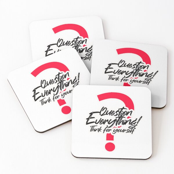Item preview, Question Everything - Think for yourself designed and sold by CattlettArt.